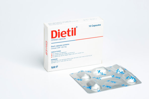 Dietil 120 mg Packaging