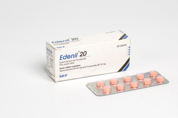 Edenil 20 mg+50 mg Packaging
