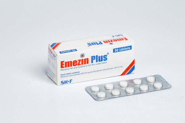 Emezin Plus 25 mg+50 mg Packaging