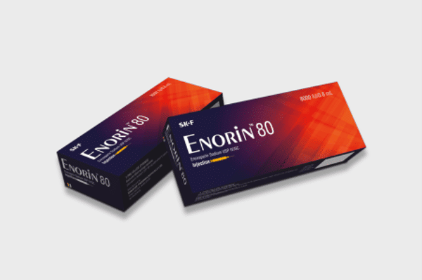 Enorin 4000 Anti-Xa IU/0.4 ml Packaging