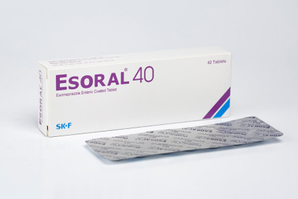 Esoral 20 mg Packaging