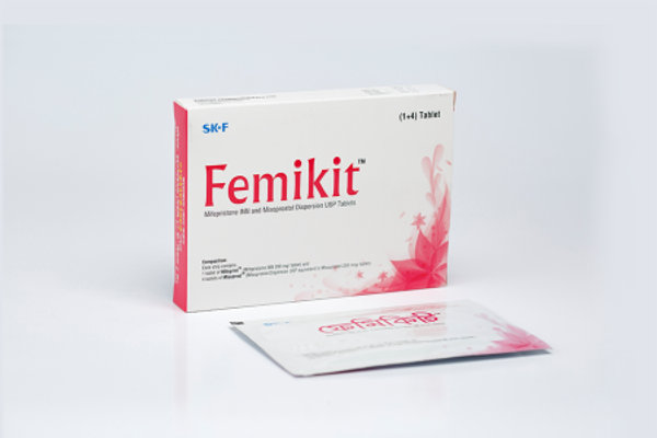 Femikit 200 mg+200 mcg Packaging