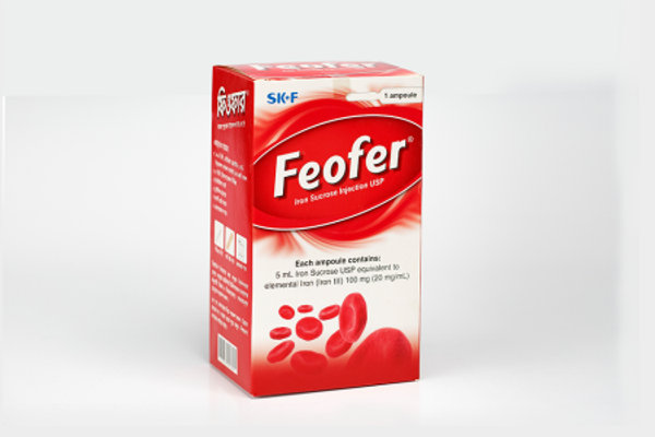 Feofer DS 200 mg/10 ml Packaging