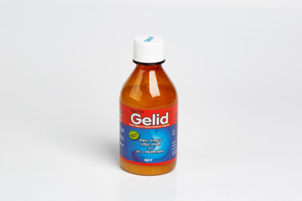 Gelid (500 mg+100 mg)/5 ml Packaging