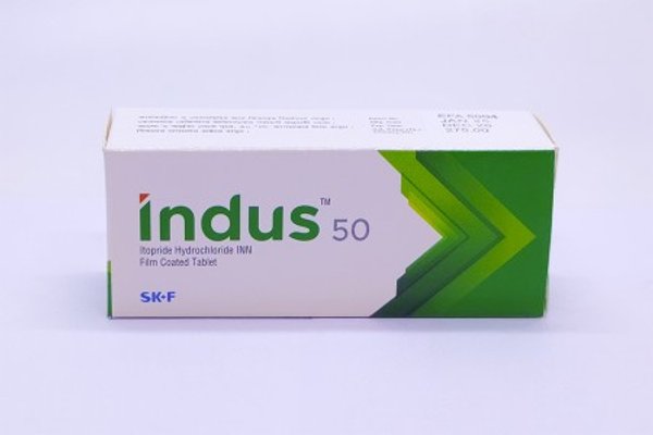 Indus 50 mg Packaging