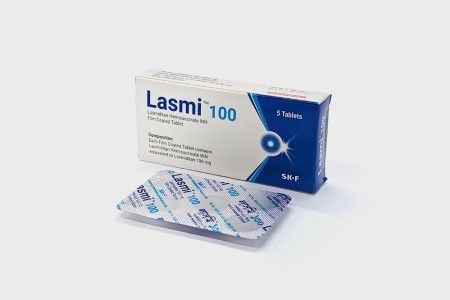 Lasmi 100 mg Packaging