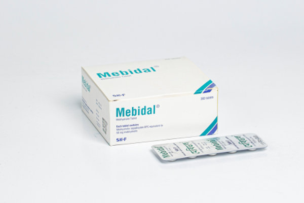Mebidal 50 mg Packaging