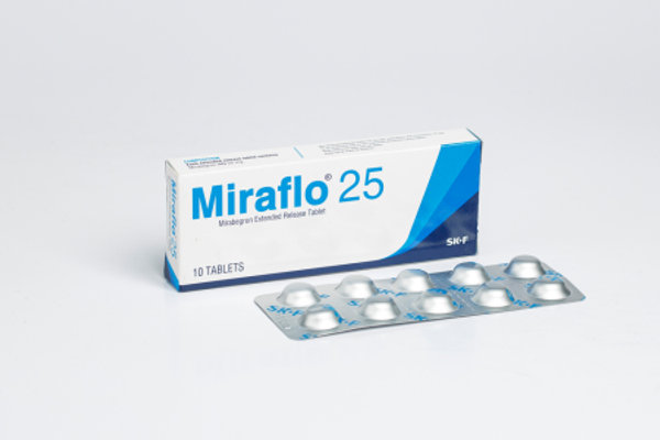 Miraflo 25 mg Packaging