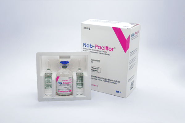 Nab Paclitor 100 mg/vial Packaging