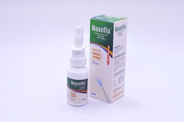 Nasoflu 50 mcg/spray Packaging