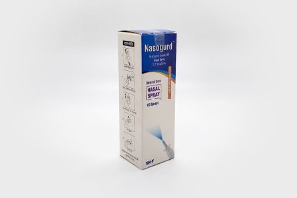 Nasogurd 27.5 mcg/spray Packaging