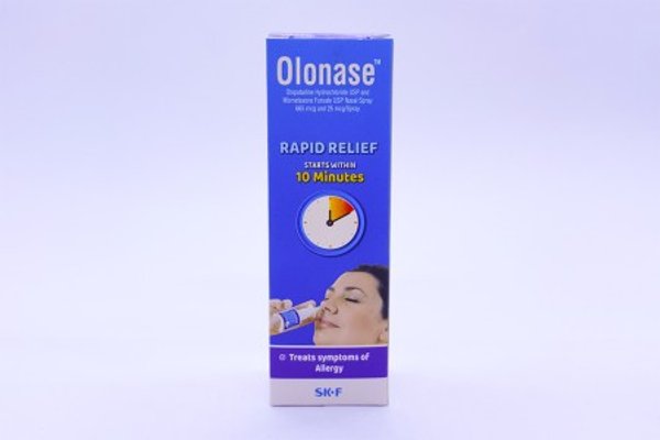 Olonase (25 mcg+600 mcg)/Spray Packaging
