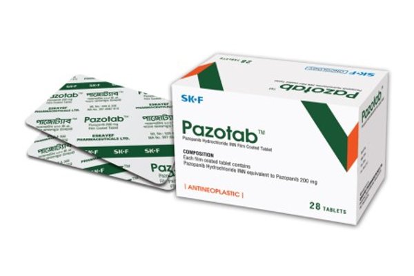 Pazotab 200 mg Packaging
