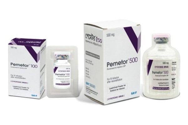 Pemetor 100 mg/4 ml Packaging