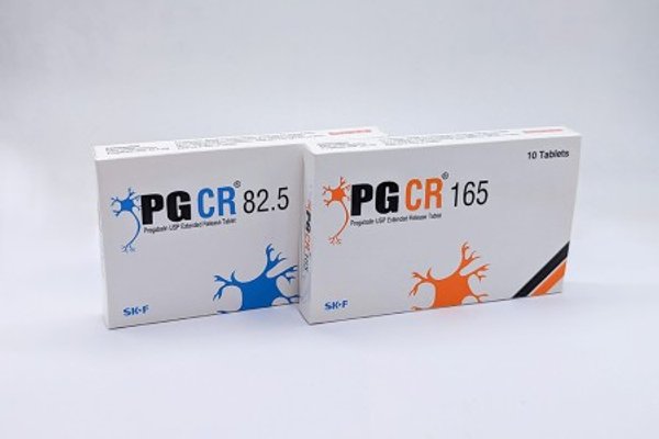 PG CR 165 mg Packaging