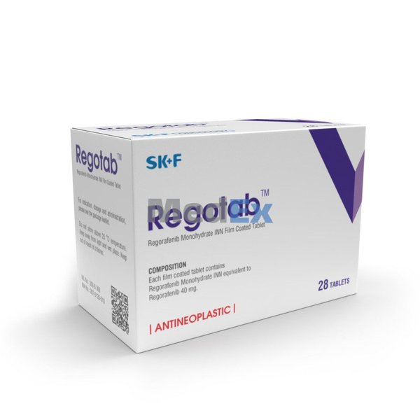 Regotab 40 mg Packaging