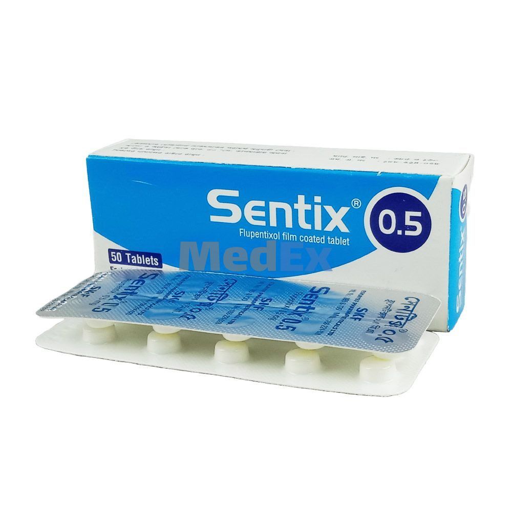 Sentix 0.5 mg Packaging
