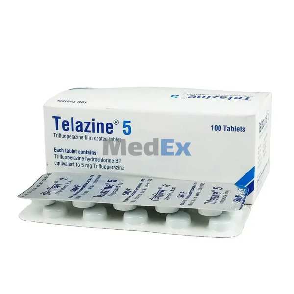 Telazine 5 mg Packaging