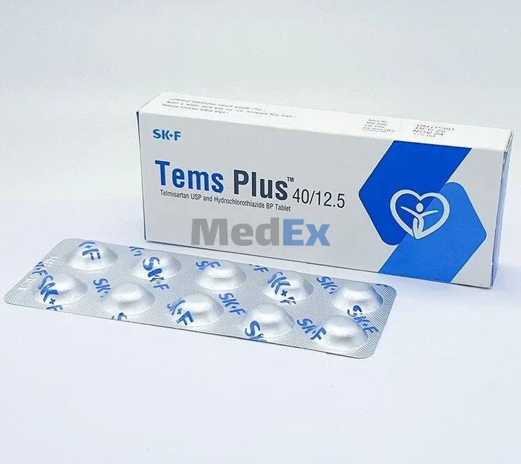 Tems Plus 40 mg+12.5 mg Packaging