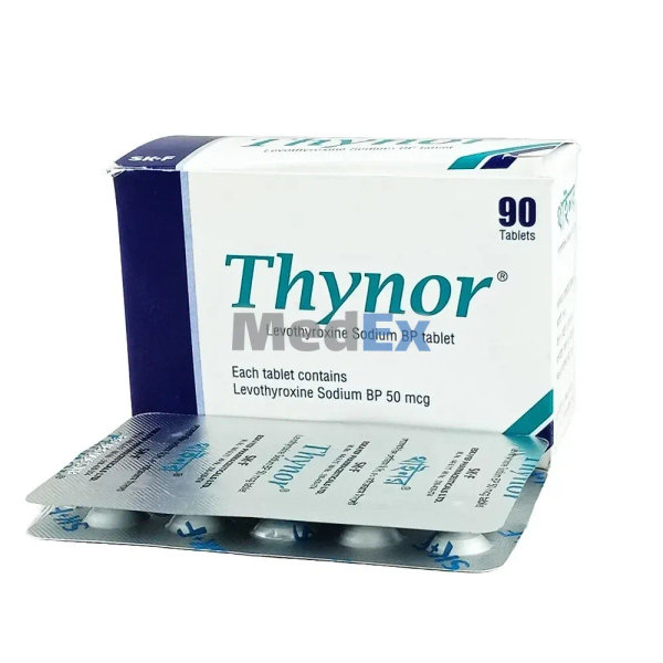 Thynor 50 mcg Packaging