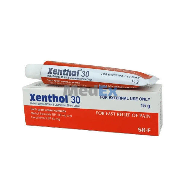 Xenthol 30%+8% Packaging