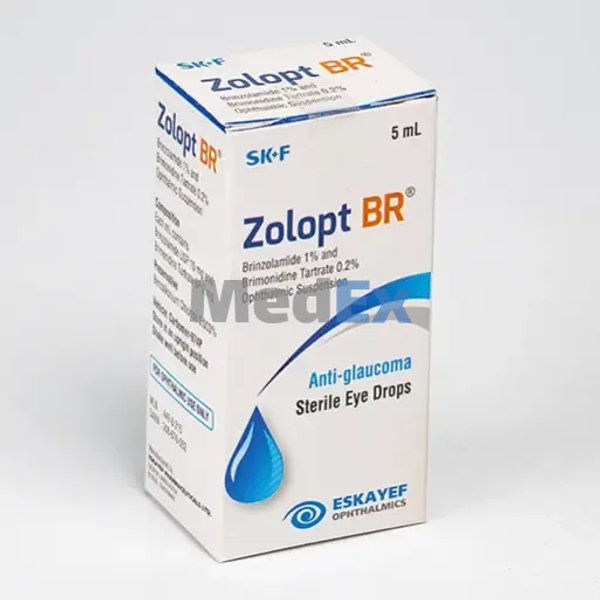 Zolopt BR 1%+0.2% Packaging