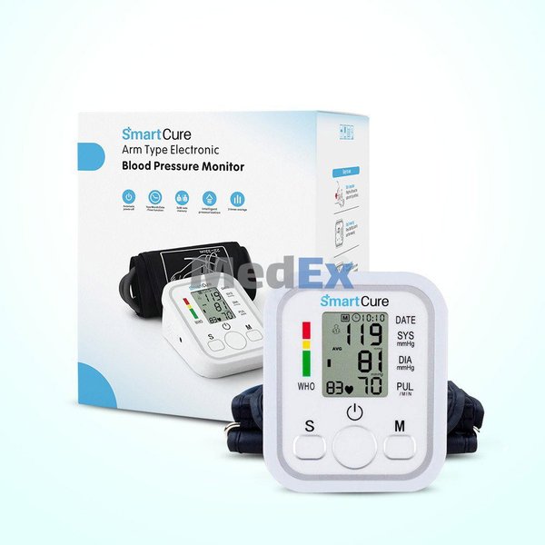 SmartCure (FHDV-BPSC) Digital blood pressure monitor Packaging