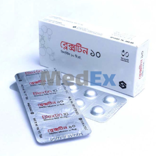 Blextin 10 mg Packaging