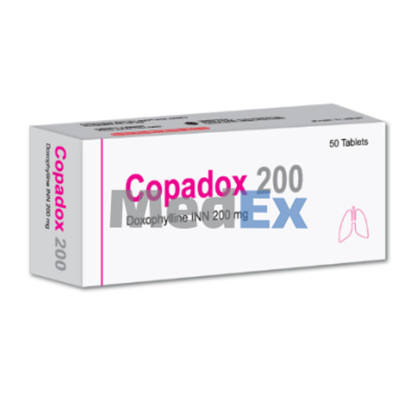 Copadox 200 mg Packaging