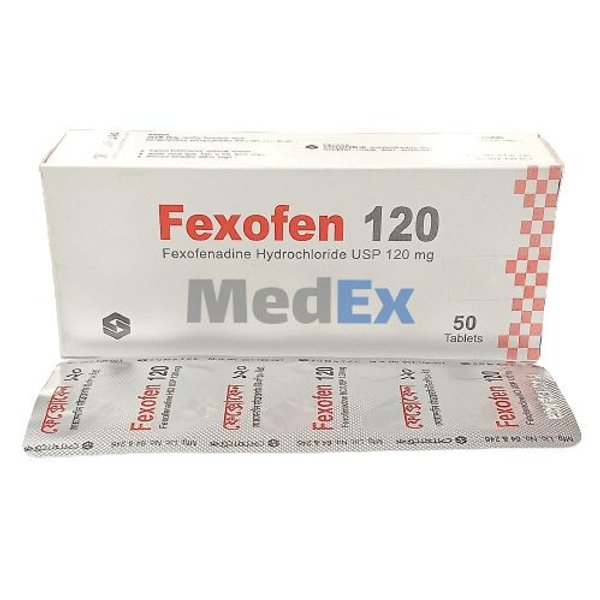 Fexofen 120 mg Packaging
