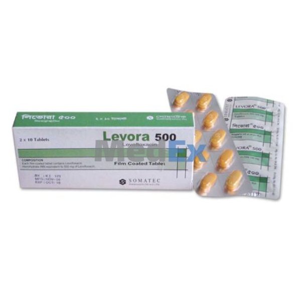 Levora 500 mg Packaging