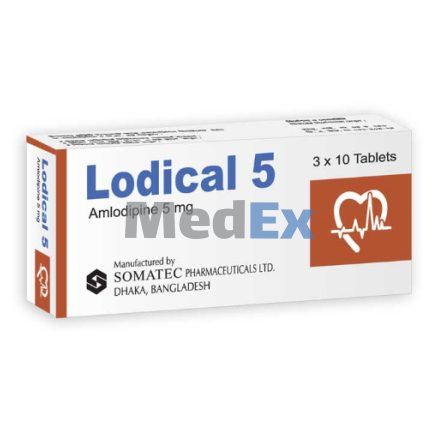 Lodical 5 mg Packaging