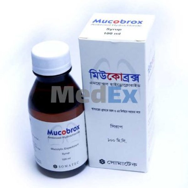 Mucobrox 15 mg/5 ml Packaging
