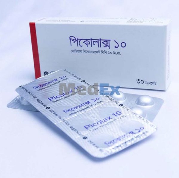 Picolax 10 mg Packaging