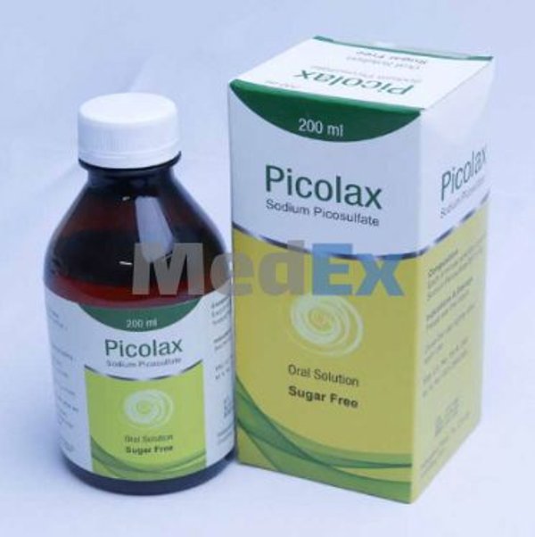 Picolax 5 mg/5 ml Packaging