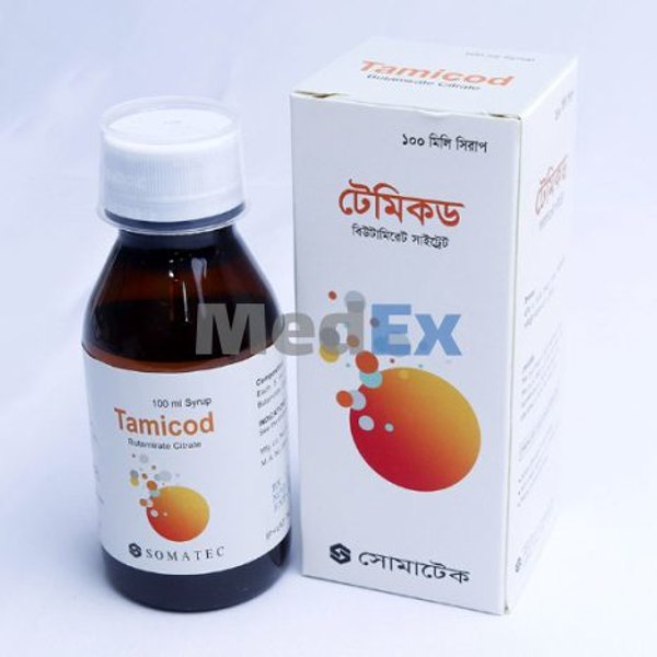 Tamicod 7.5 mg/5 ml Packaging