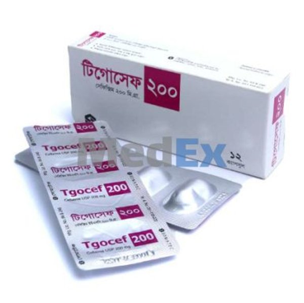 Tgocef 200 mg Packaging
