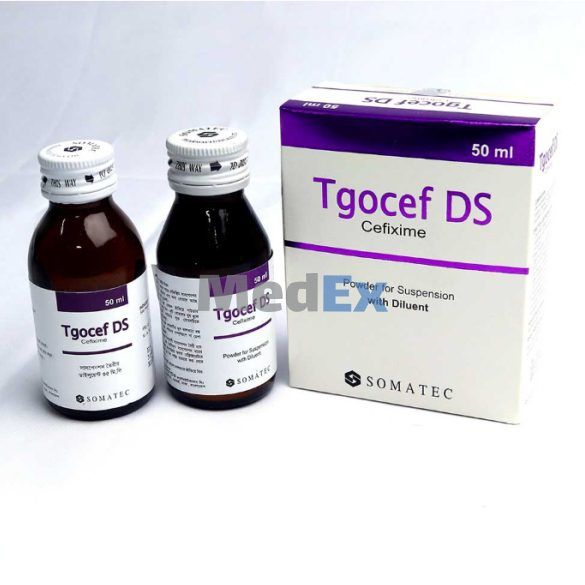 Tgocef DS 200 mg/5 ml Packaging