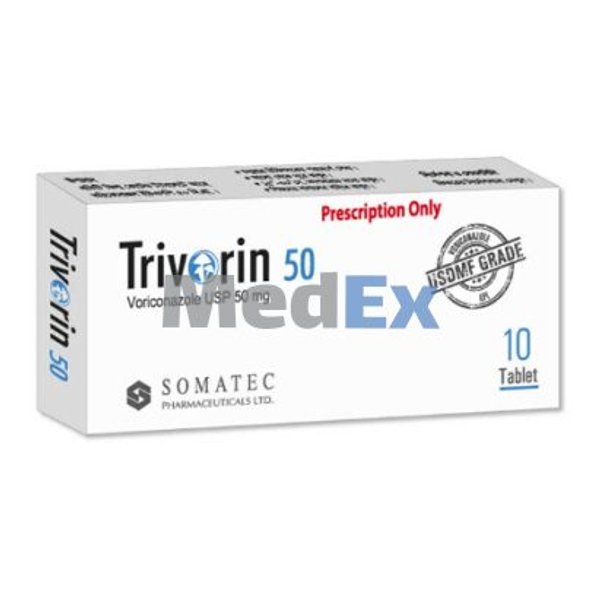 Trivorin 50 mg Packaging