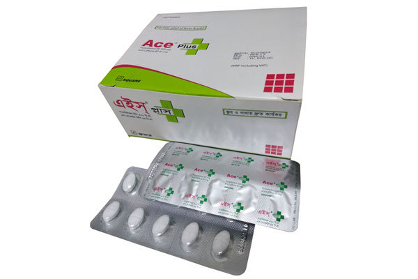 Ace Plus 500 mg+65 mg Packaging