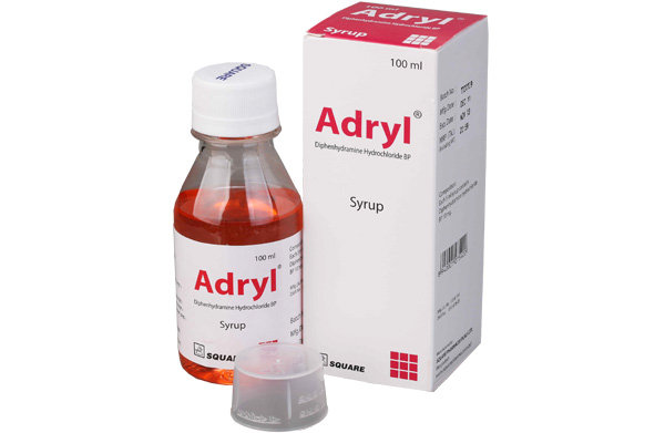 Adryl 10 mg/5 ml Packaging