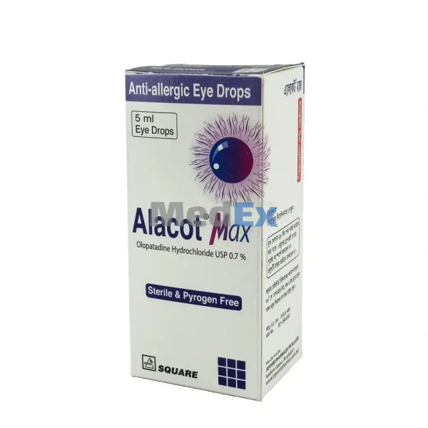 Alacot Max 0.7% Packaging