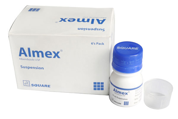 Almex 400 mg Packaging