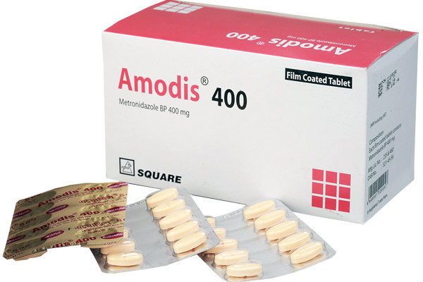 Amodis 200 mg/5 ml Packaging