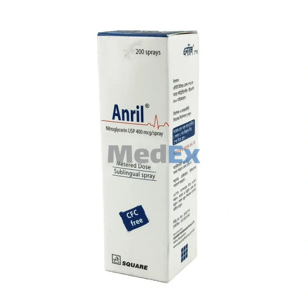 Anril 400 mcg/spray Packaging