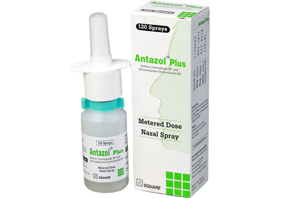 Antazol Plus (2.6 mg+0.0325 mg)/spray Packaging