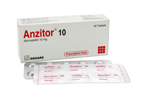 Anzitor 40 mg Packaging