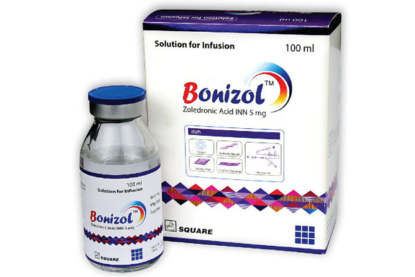 Bonizol 5 mg/100 ml Packaging