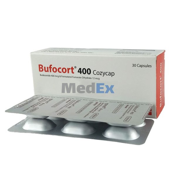 Bufocort 400 mcg+12 mcg Packaging