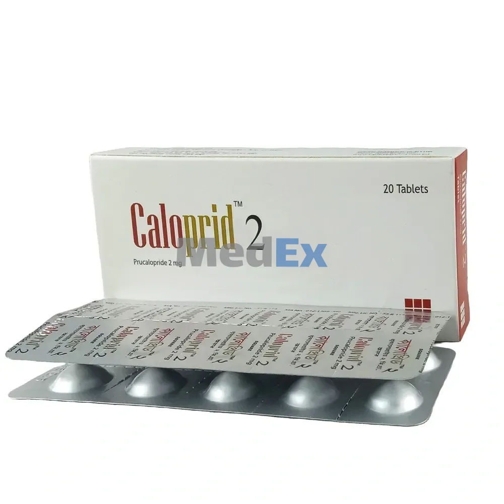 Caloprid 2 mg Packaging